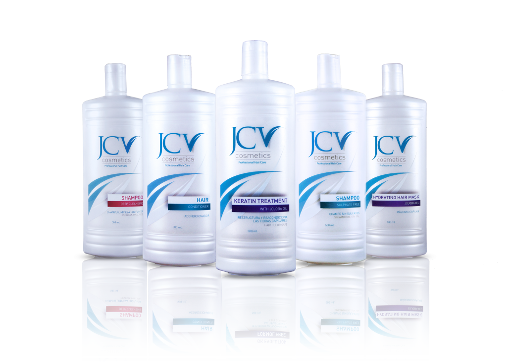 Línea de productos capilares JCV Cosmetics